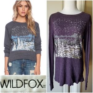 Wildfox Cozy Cabin Chalet Thermal Small RARE HTF